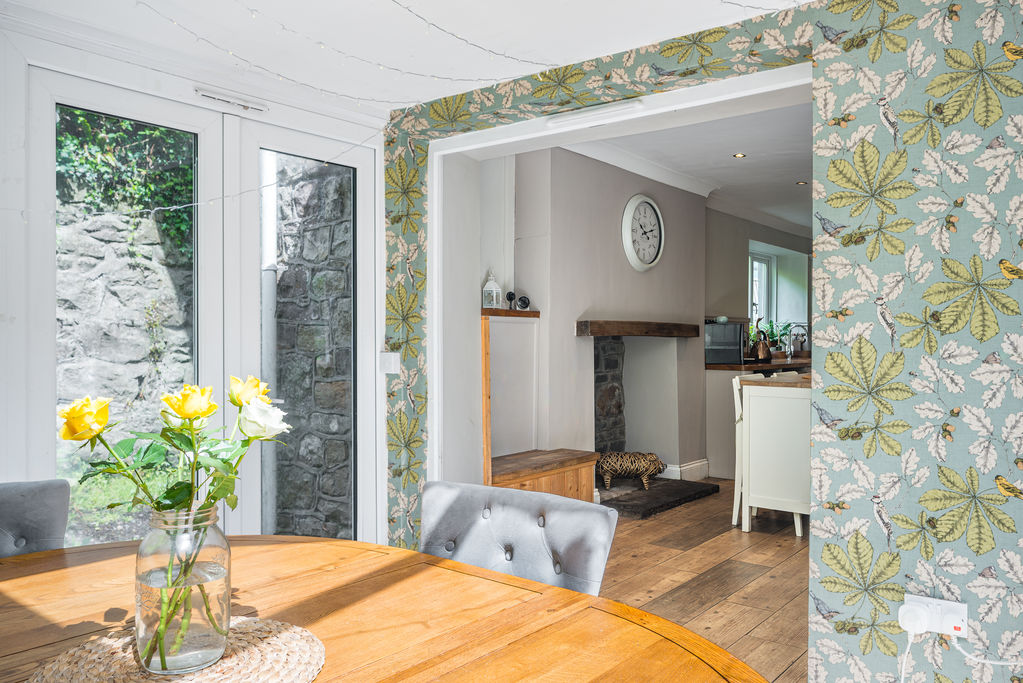 Sun Room through to Kitchen- click for photo gallery